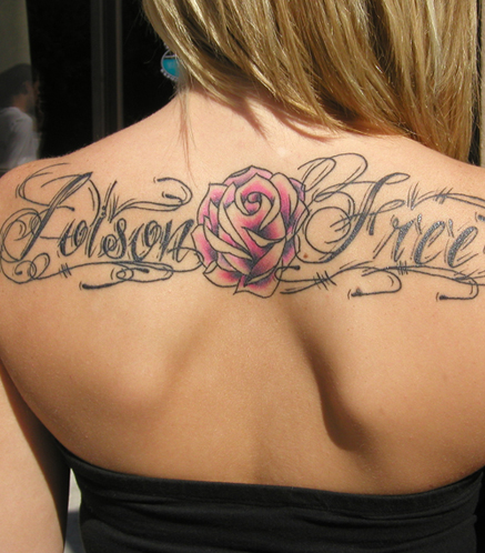 “My 'Poison Free' tattoo stands for my recovery…my life depends on this 